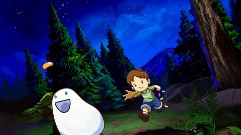 A Boy And His Blob - Nintendo Wii (Majesco Entertainment - 1) video game collectible [Barcode 096427016120] - Main Image 3