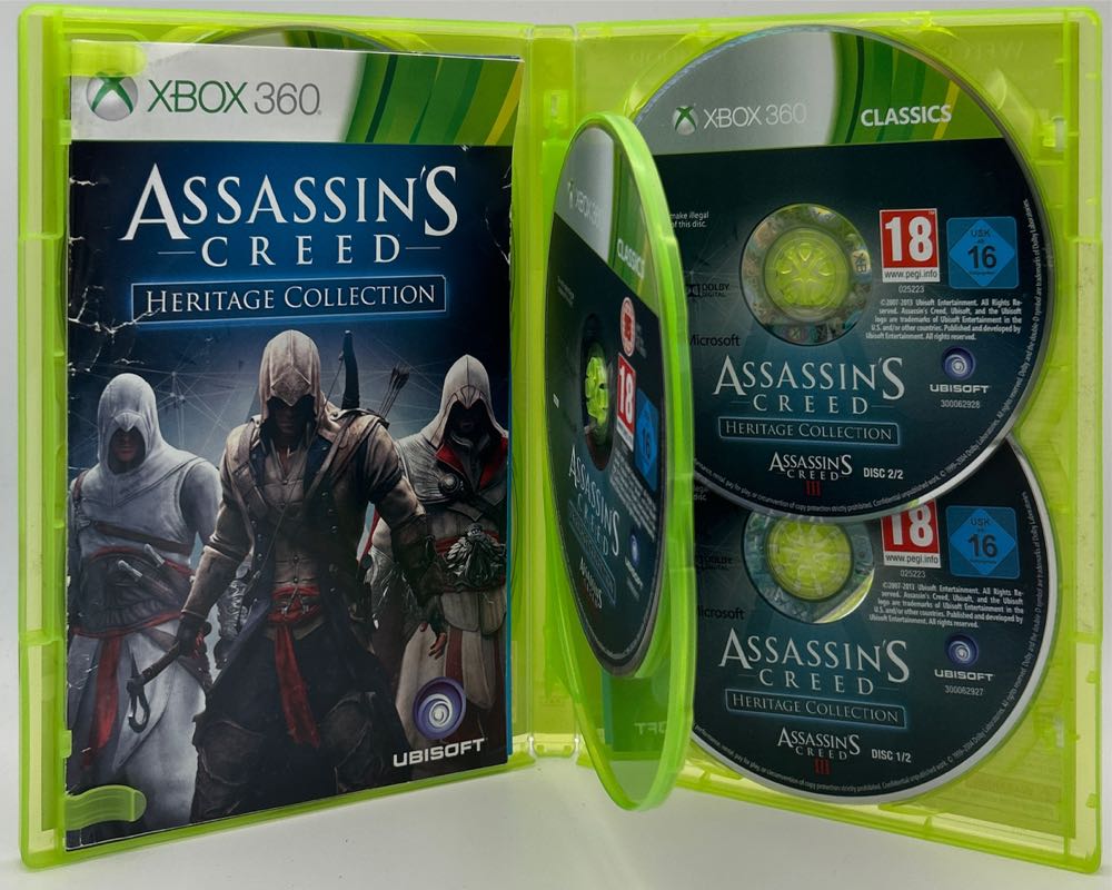 Assassin’s Creed - Heritage Collection (Classics) - Microsoft Xbox 360 (Ubisoft - 1) video game collectible [Barcode 3307215760390] - Main Image 4
