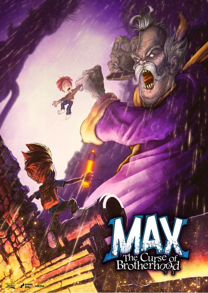 Max The Curse Of Brotherhood - Microsoft Xbox One video game collectible - Main Image 2