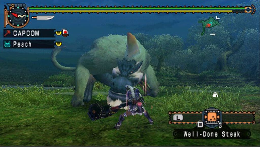 MONSTER HUNTER FREEDOM UNITE - Sony PlayStation Portable (PSP) video game collectible - Main Image 2