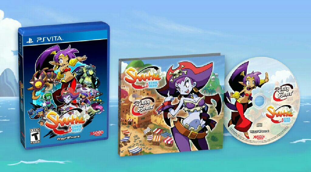 Shantae: 1/2 Genie Hero - Sony PlayStation Vita (PS Vita) (XSEED Games - 1) video game collectible [Barcode 859716006000] - Main Image 2