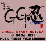 The GG Shinobi - Sega Game Gear (Sega - 1) video game collectible [Barcode 4974365133023] - Main Image 2