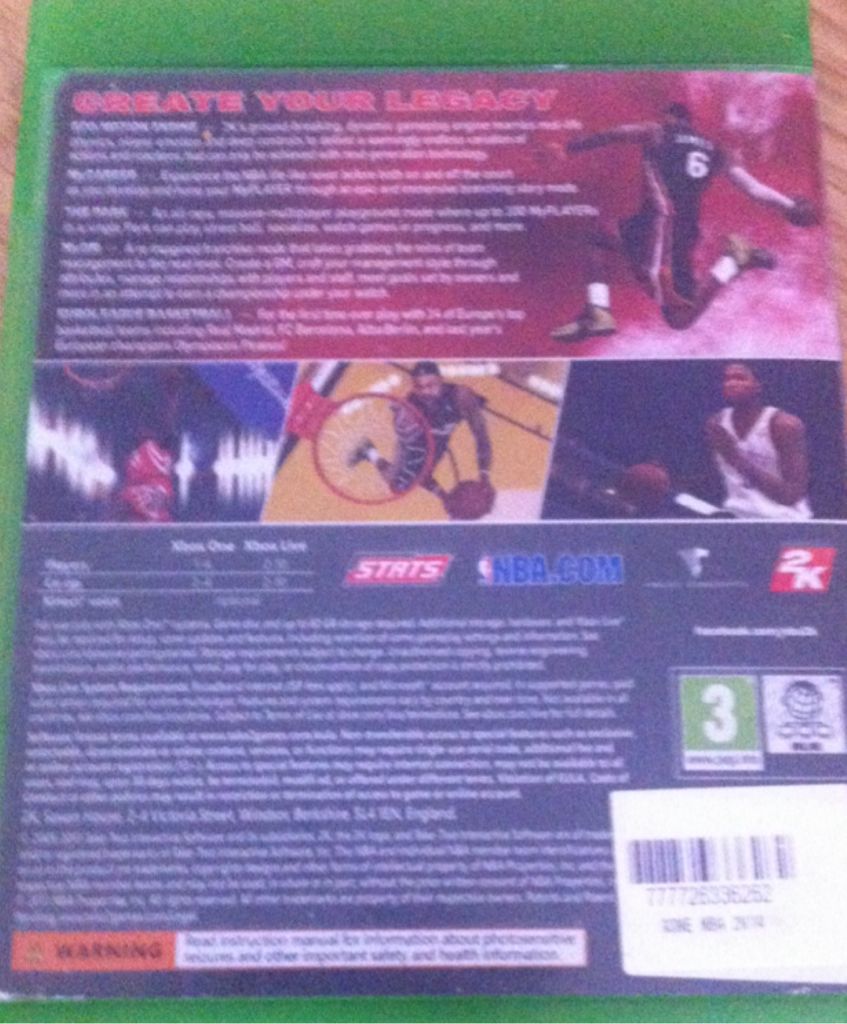 NBA2K14 - Microsoft Xbox One (State Of Play Games - 1-4) video game collectible [Barcode 777726336262] - Main Image 2