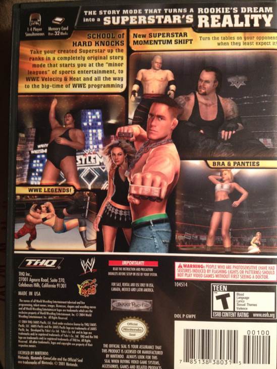 WWE Day of Reckoning - Nintendo GameCube (THQ - 4) video game collectible [Barcode 4005209070683] - Main Image 2