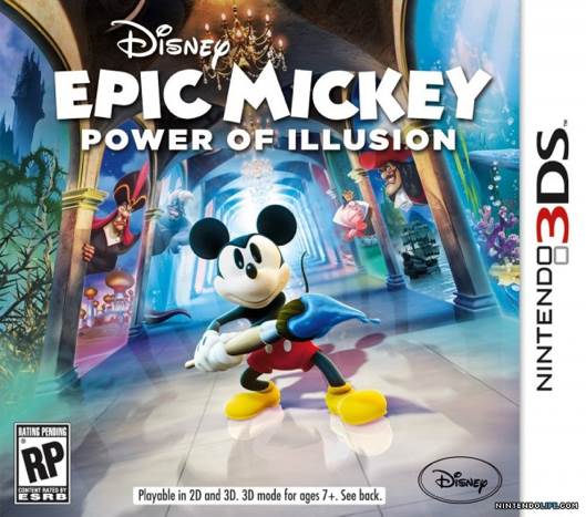 Epic Mickey: Power of Illusion - Nintendo 3DS (1) video game collectible - Main Image 1