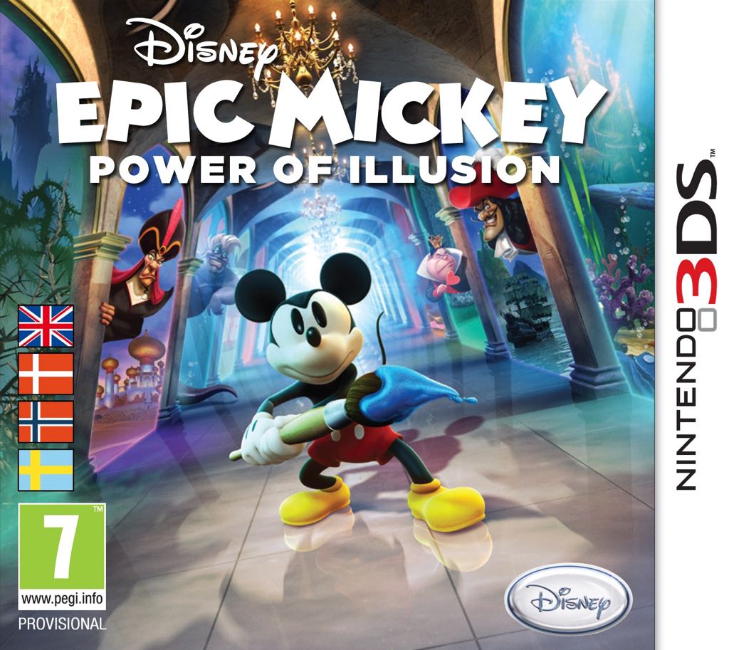 Epic Mickey: Power of Illusion - Nintendo 3DS (Nintendo 3ds - 1) video game collectible - Main Image 1