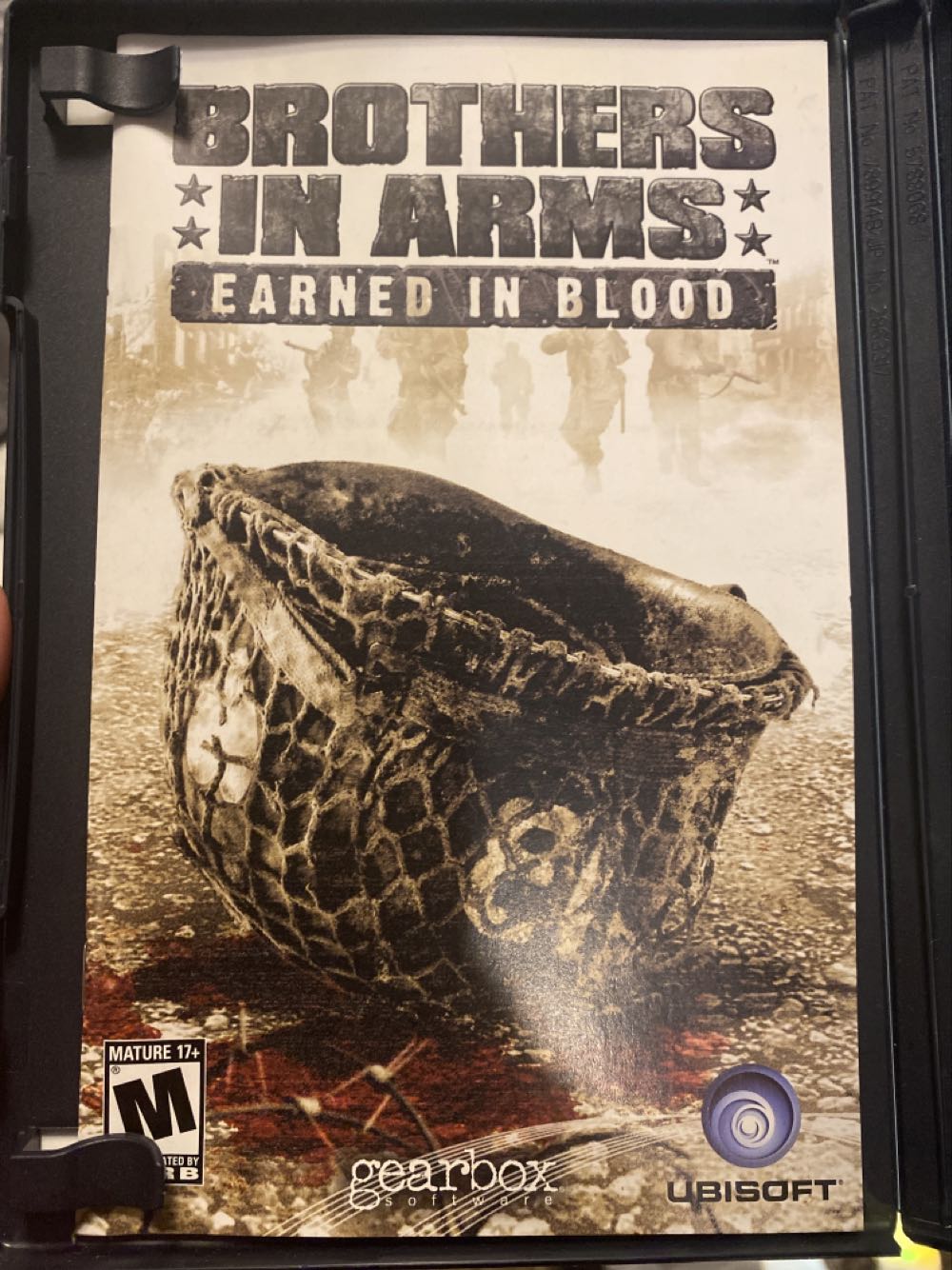 Brothers In Arm: Earned In Blood - Sony PlayStation 2 (PS2) (Ubisoft - 1) video game collectible [Barcode 008888322610] - Main Image 3