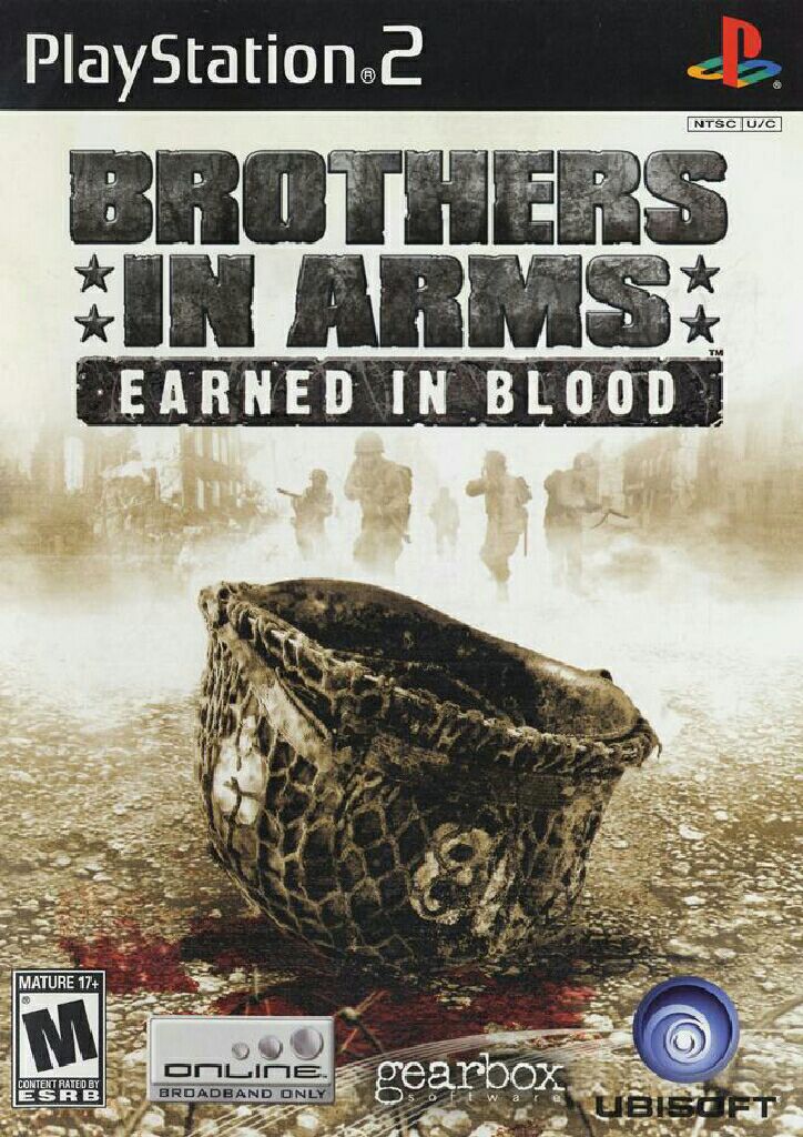 Brothers In Arms: Earned In Blood - Sony PlayStation 2 (PS2) (Ubisoft - 1) video game collectible [Barcode 3307210200471] - Main Image 1