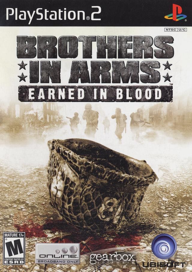 Brothers In Arms: Earned In Blood - Sony PlayStation 2 (PS2) (Ubisoft - 2) video game collectible [Barcode 3307210200570] - Main Image 1