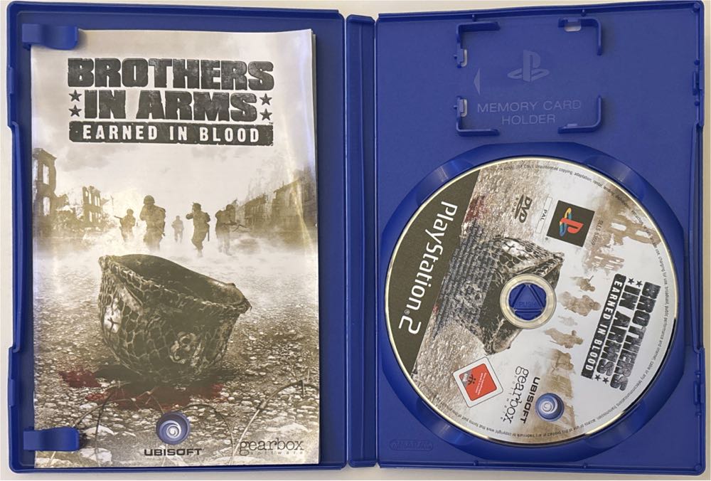 Brothers In Arms: Earned In Blood - Sony PlayStation 2 (PS2) (Ubisoft - 2) video game collectible [Barcode 3307210200570] - Main Image 3