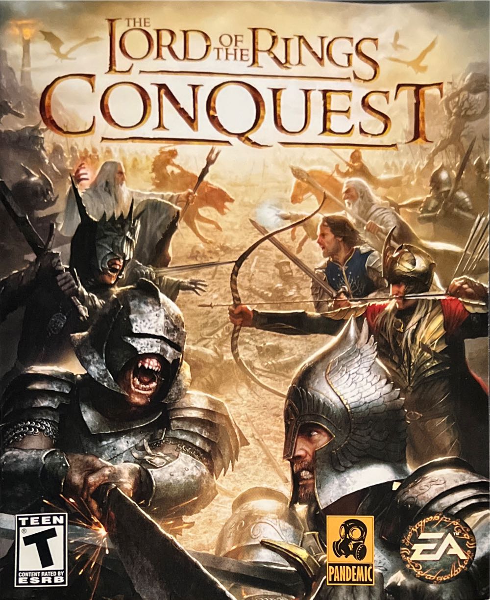 The Lord Of The Rings: Conquest - Sony PlayStation 3 (PS3) (Electronic Arts - 2) video game collectible [Barcode 014633154696] - Main Image 3