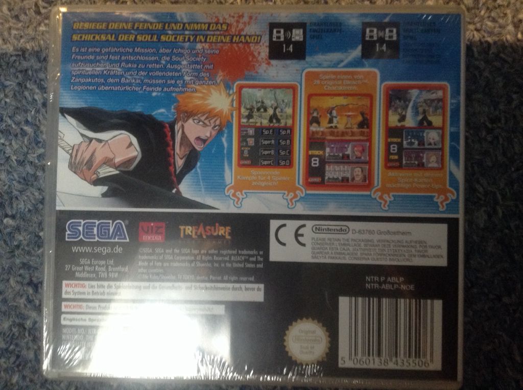 Bleach - The Blade of Fate - Nintendo DS video game collectible [Barcode 5060138435506] - Main Image 2