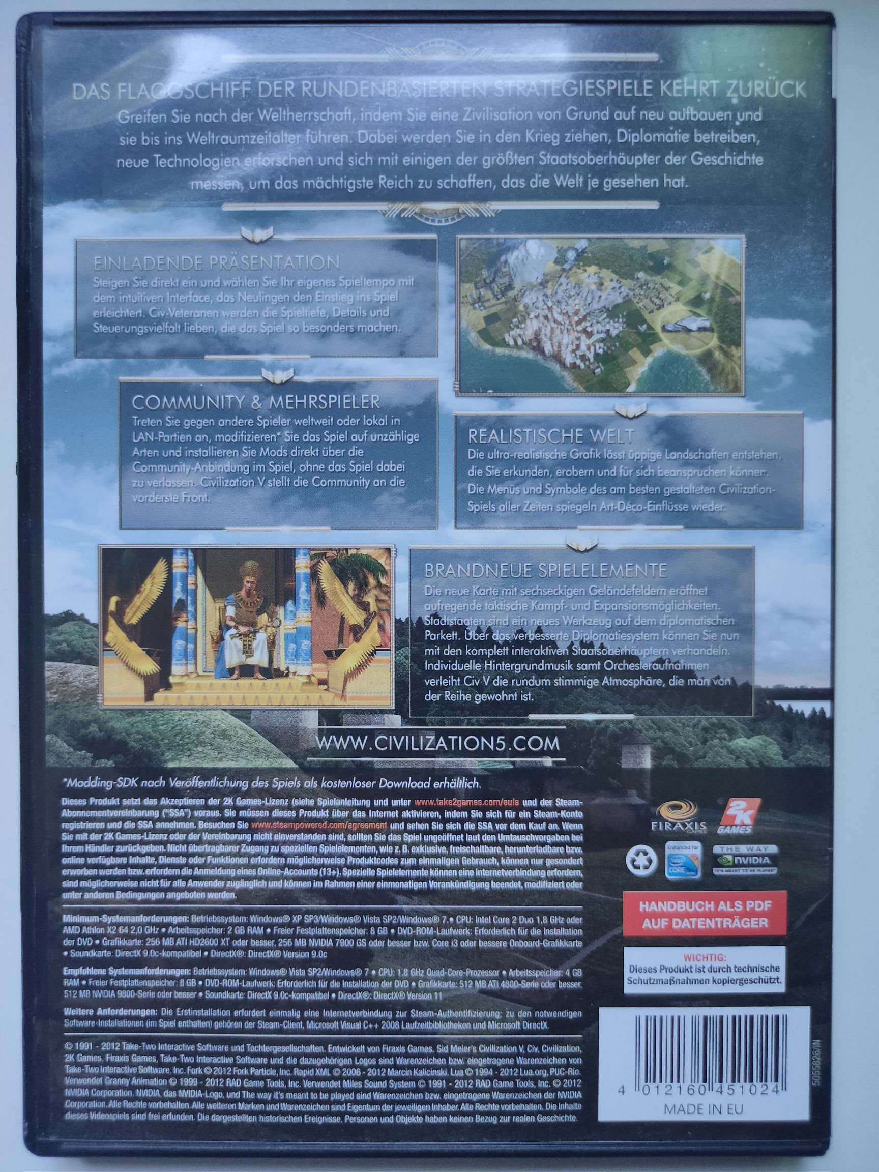 Civilization V - PC video game collectible [Barcode 4012160451024] - Main Image 2