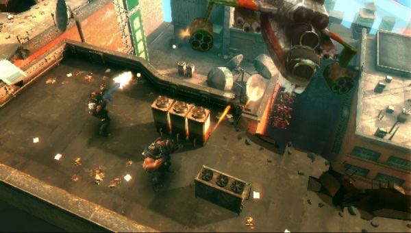 Army Of Two: The 40th Day - Sony PlayStation Portable (PSP) (Electronic Arts - 1-2) video game collectible [Barcode 5030941079808] - Main Image 3