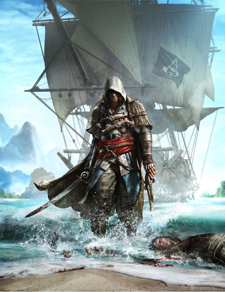 Assassins Creed IV Black Flag - Sony PlayStation 3 (PS3) (1) video game collectible - Main Image 2