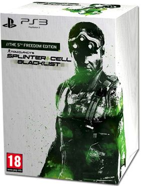 Splinter Cell Blacklist //The 5th Freedom Edition - Sony PlayStation 3 (PS3) (1-2) video game collectible - Main Image 1