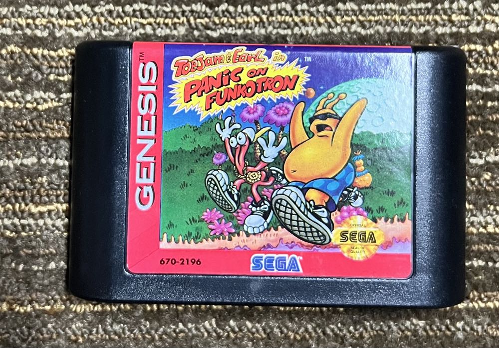 ToeJam & Earl 2 - Sega Genesis (Mega Drive) (Sega - 2) video game collectible [Barcode 010086010435] - Main Image 4