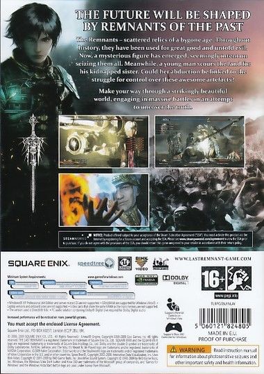 The Last Remenant - PC video game collectible - Main Image 2