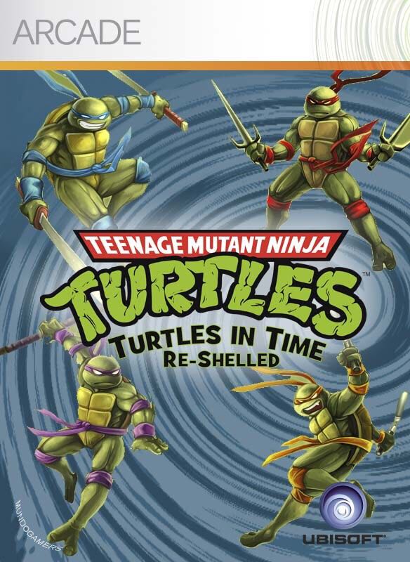 Turtles in Time - Microsoft Xbox 360 video game collectible - Main Image 1