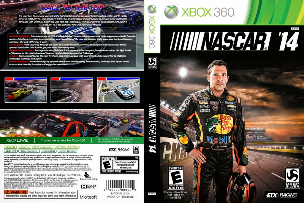 Nascar 14 - Microsoft Xbox 360 video game collectible [Barcode 816819011263] - Main Image 2