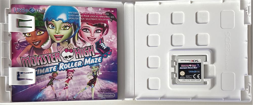 Monster High: Labyrinth-Skaten - Nintendo S - deutsche Version - neu!! - Nintendo 3DS video game collectible [Barcode 4012160080149] - Main Image 3