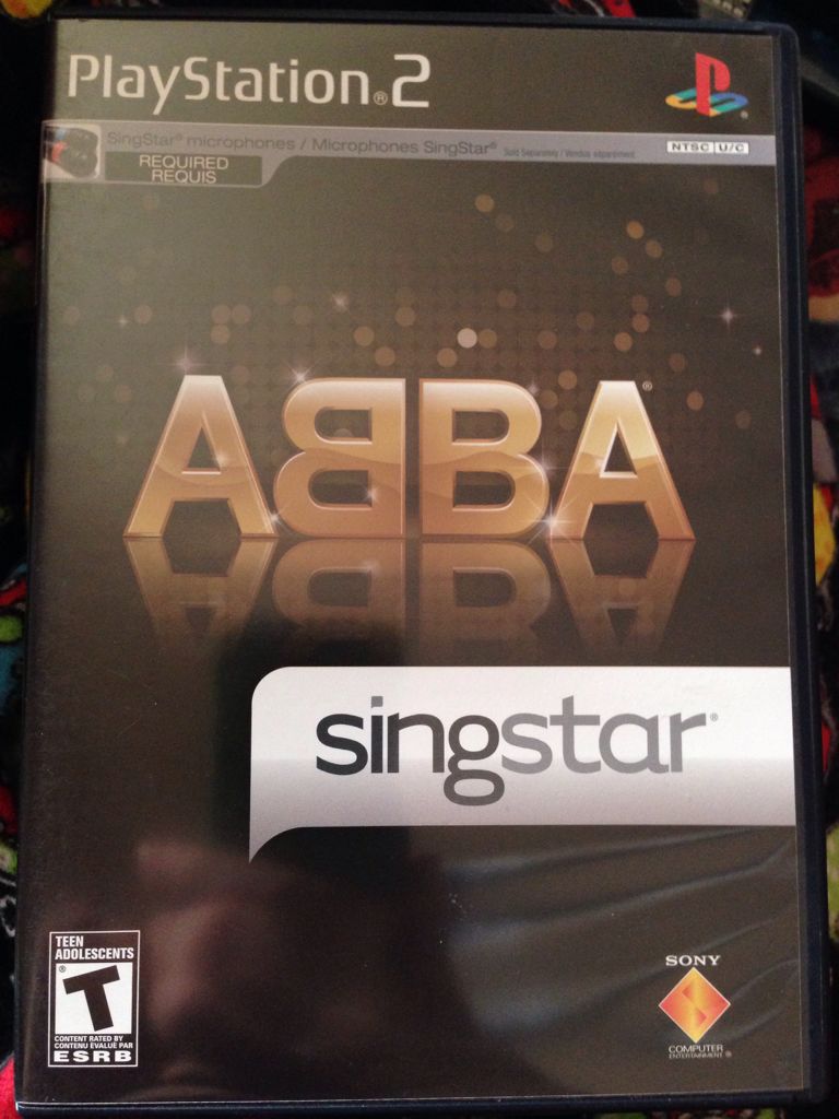 Abba Sing Star - Sony PlayStation 2 (PS2) video game collectible - Main Image 1