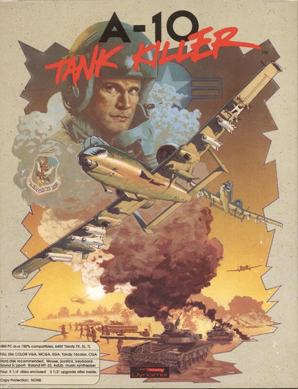 A-10 Tank Killer - PC (Dynamix - 1) video game collectible - Main Image 1