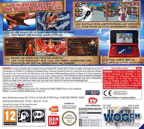 One Pieche - Romance Dawn - Nintendo 3DS (Nintendo) video game collectible [Barcode 3391891974493] - Main Image 2