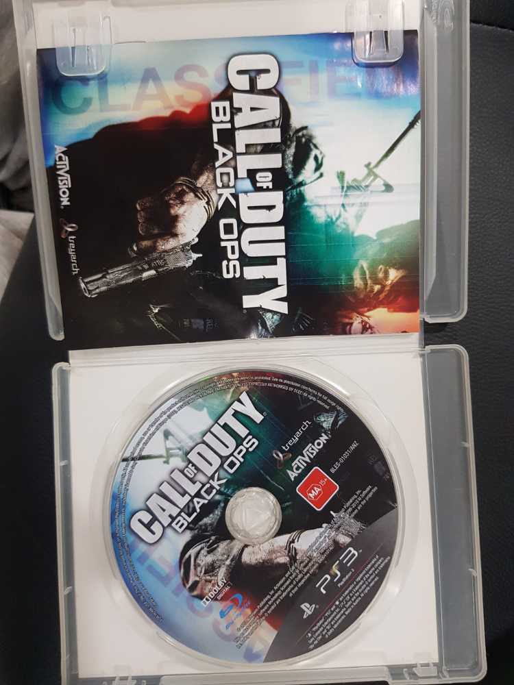 Call Of Duty: Black Ops - Sony PlayStation 3 (PS3) (Activision - 1) video game collectible [Barcode 5030917089763] - Main Image 4