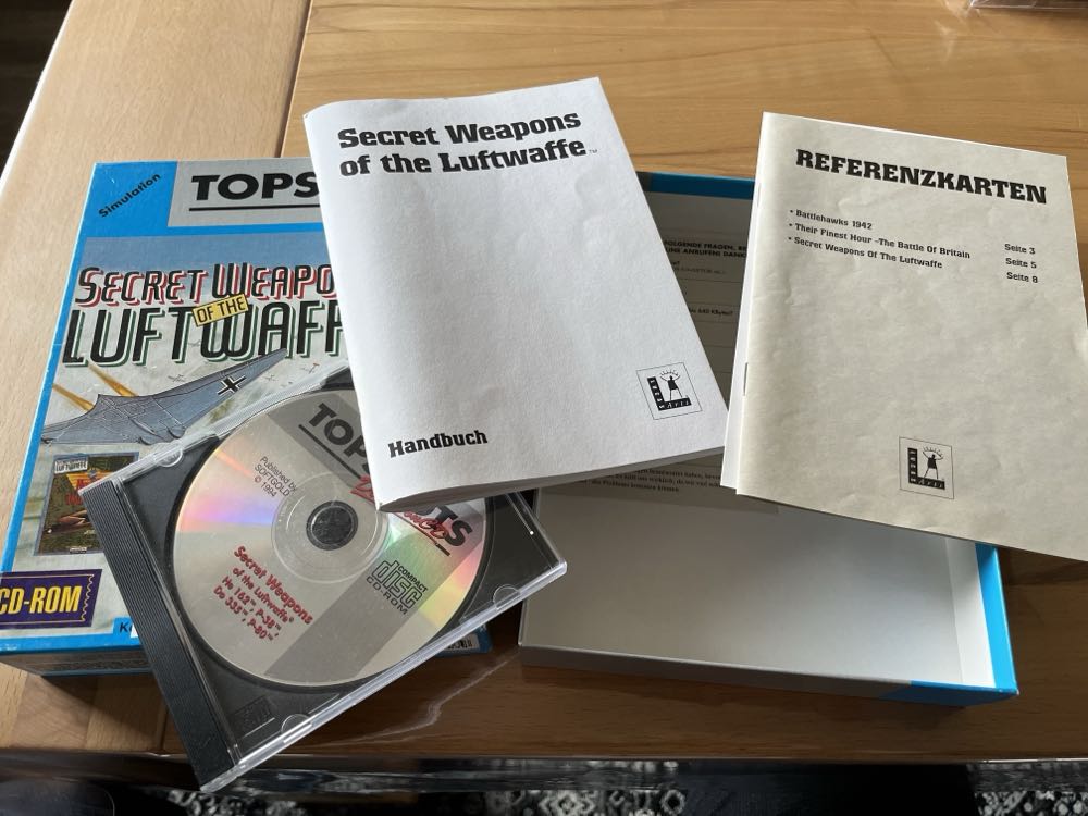 Secret Weapons Of The Luftwaffe - PC video game collectible - Main Image 2