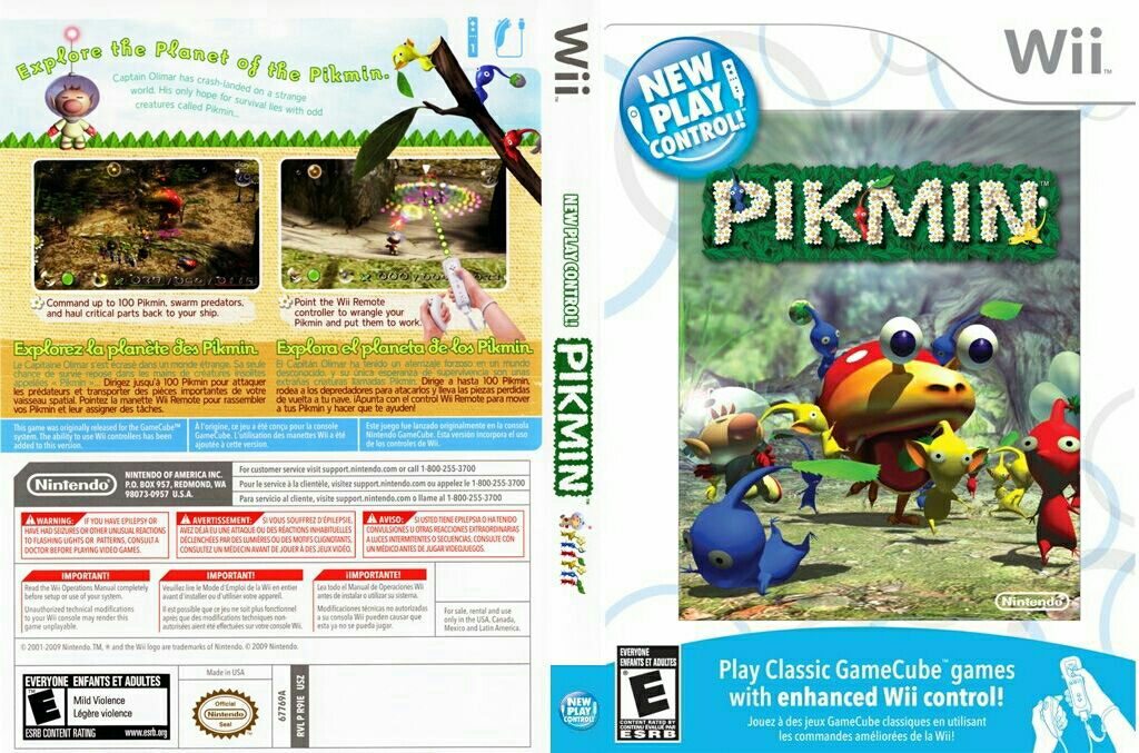 New Play Control Pikmin 2 - Nintendo Wii (Nintendo - 2) video game collectible [Barcode 045496367091] - Main Image 2