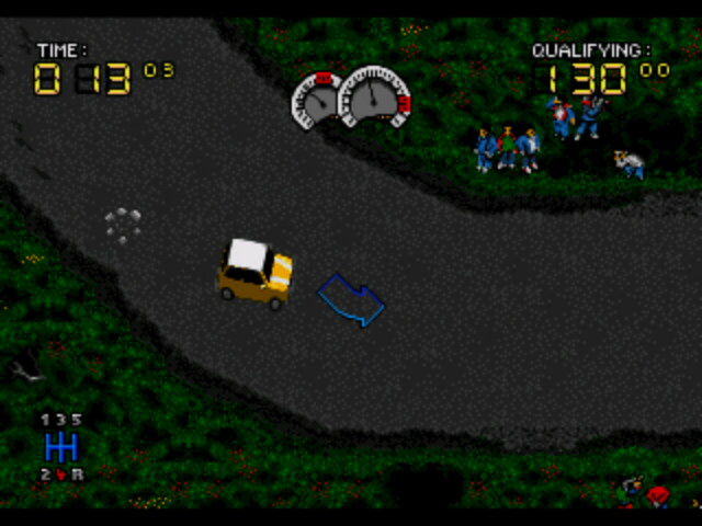 power drive - Nintendo Super Nintendo Entertainment System (SNES) video game collectible - Main Image 2