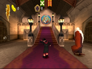 Harry Potter and the Sorcerer’s Stone - Sony PlayStation (Warner Bros Entertainment - 1) video game collectible [Barcode 014633143478] - Main Image 4