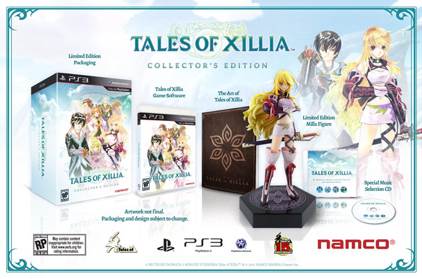 Tales of Xillia - Collector’s Edition - Sony PlayStation 3 (PS3) (Namco Bandai - 4) video game collectible [Barcode 722674111027] - Main Image 2