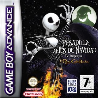 Pesadilla Antes De Navidad El Rey Calabaza - Nintendo Game Boy Advance (GBA) video game collectible - Main Image 1