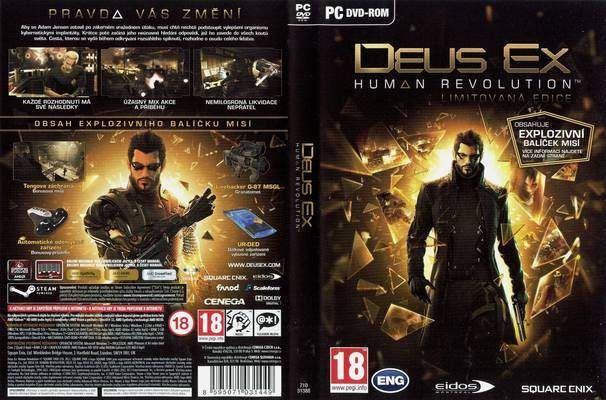 Deus Ex Human Revolution Game - Sony PlayStation 3 (PS3) video game collectible [Barcode 5021290053267] - Main Image 2