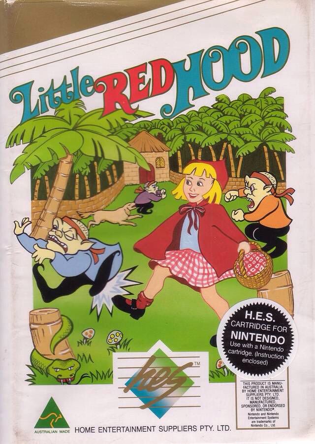 Little Red Hood - Nintendo Entertainment System (NES) video game collectible - Main Image 1