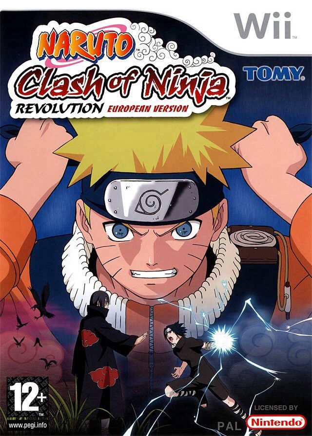 Naruto: Clash of Ninja Revolution European Version - Nintendo Wii (Tomy Corporation - 4) video game collectible - Main Image 1