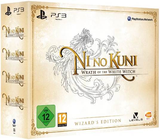 Ni No Kuni: Wrath Of The White Witch (Wizard’s Edition) - Sony PlayStation 3 (PS3) (Bandai Namco - 1) video game collectible [Barcode 3391891969079] - Main Image 1