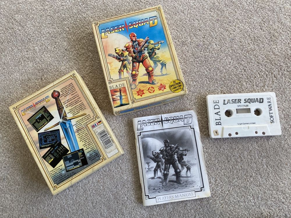 Laser Squad - Sinclair ZX Spectrum (Blade Software) video game collectible - Main Image 3