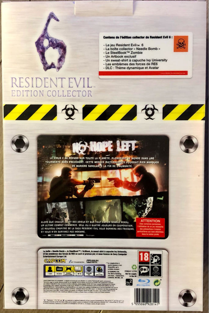 Resident Evil 6 [Collector’s Edition] - Sony PlayStation 3 (PS3) video game collectible [Barcode 5055060928141] - Main Image 2