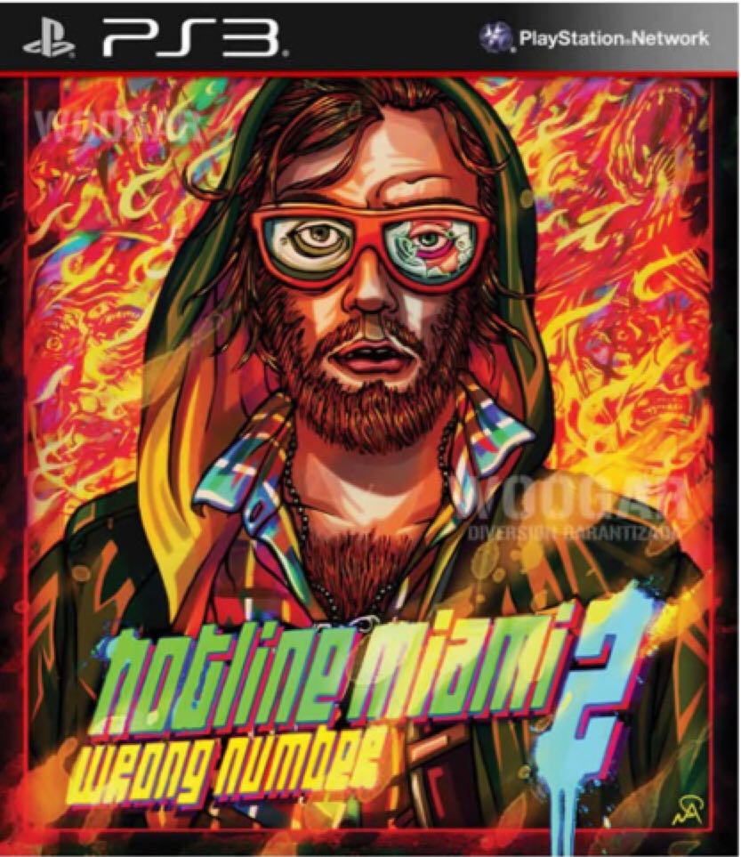 Hotline Miami 2 - Sony PlayStation 3 (PS3) video game collectible - Main Image 1