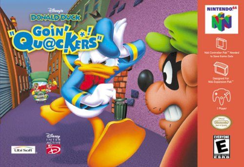 Disney’s Donald Duck: Goin’ Quackers - Nintendo 64 (N64) video game collectible - Main Image 1