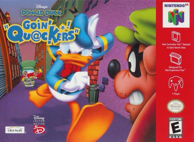 Disney’s Donald Duck Goin’ Quackers - Nintendo 64 (N64) (Ubi Soft - 1) video game collectible - Main Image 1