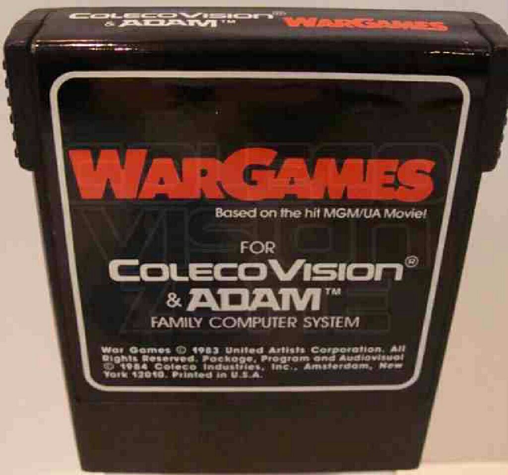 WarGames - Colecovision video game collectible - Main Image 2