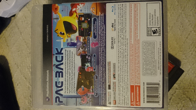 Pac-man And The Ghostly Adventures - Sony PlayStation 3 (PS3) (Bandai Namco Games - 2) video game collectible [Barcode 722674111034] - Main Image 2