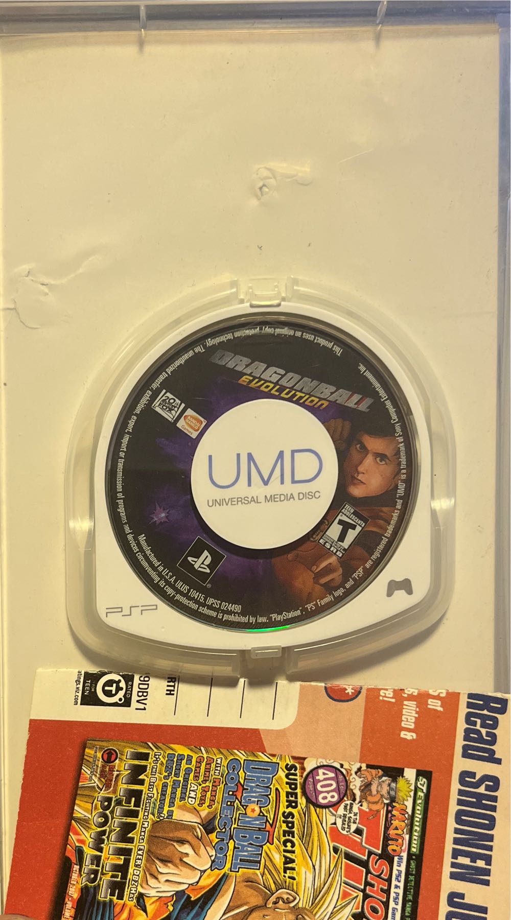 Dragonball Evolution - Sony PlayStation Portable (PSP) (Namco Bandai - 1) video game collectible [Barcode 722674150347] - Main Image 4