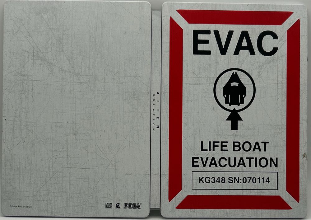 Alien Isolation (Steelbook) - Microsoft Xbox 360 (1) video game collectible [Barcode 010086680720] - Main Image 3