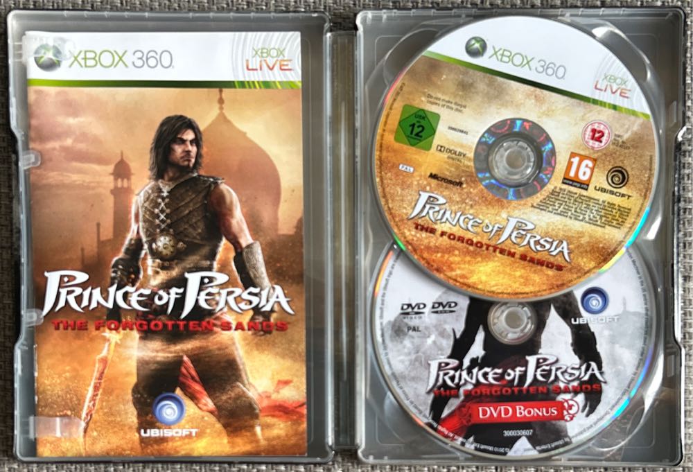 Prince of Persia: The Forgotten Sands - Limited Edition - Microsoft Xbox 360 (Ubisoft - 1) video game collectible [Barcode 3307217915743] - Main Image 3