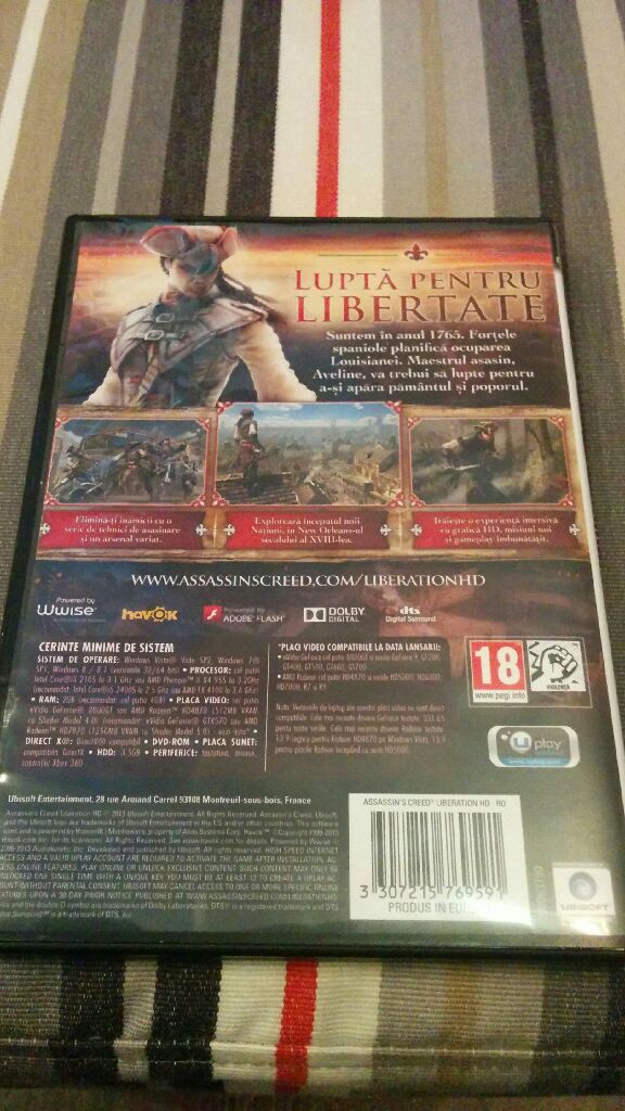 Assassins Creed Liberation HD - PC (Ubisoft - 1) video game collectible [Barcode 3307215769591] - Main Image 2